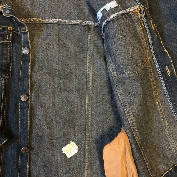 Boys Denim Jean Jacket - Picture 3 of 4